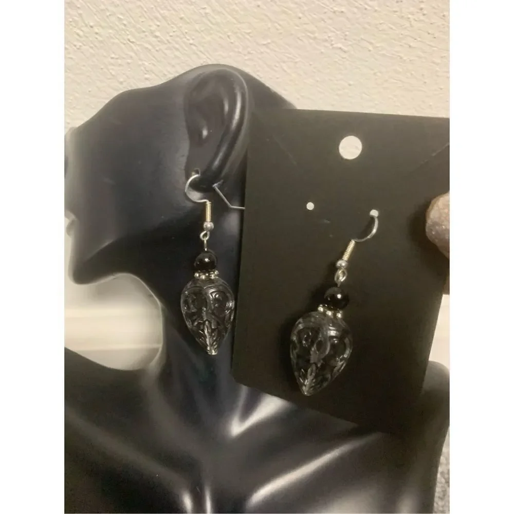 Beaded Statement Earrings